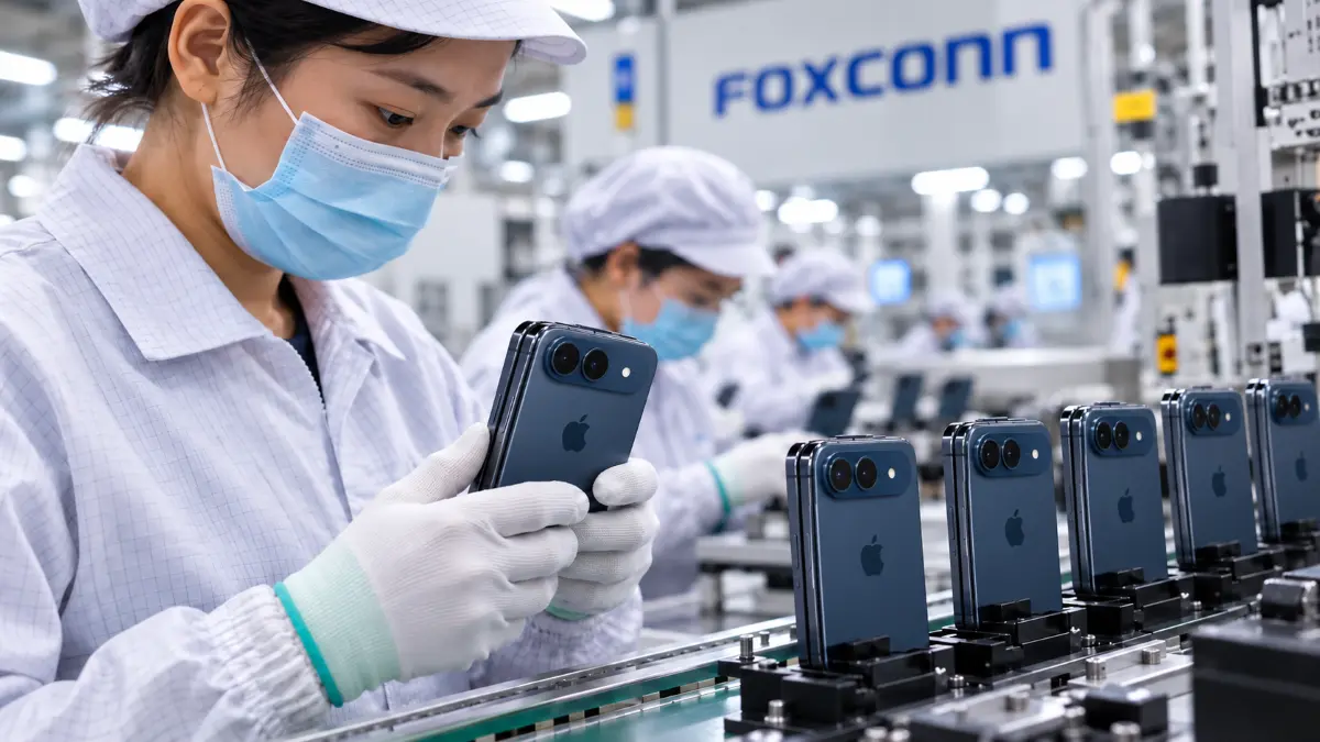 Foxconn Confident in Meeting High iPhone Duo Demand Amid Surge