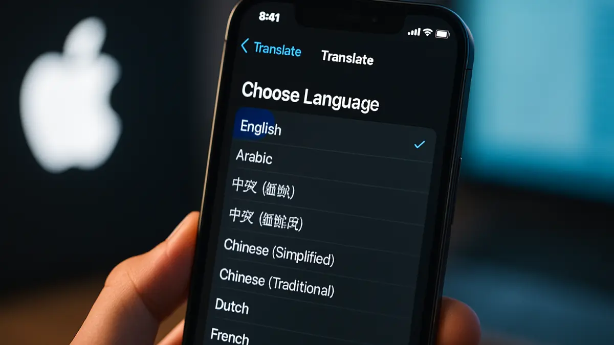 iOS 27 Expands Apple Translate with Nine New Languages and Accents