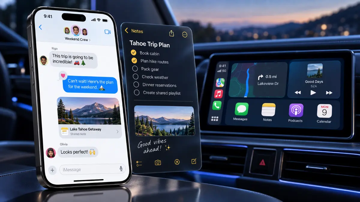 iOS 27 Launches Next Week with Key Upgrades to Messages, Notes, and CarPlay