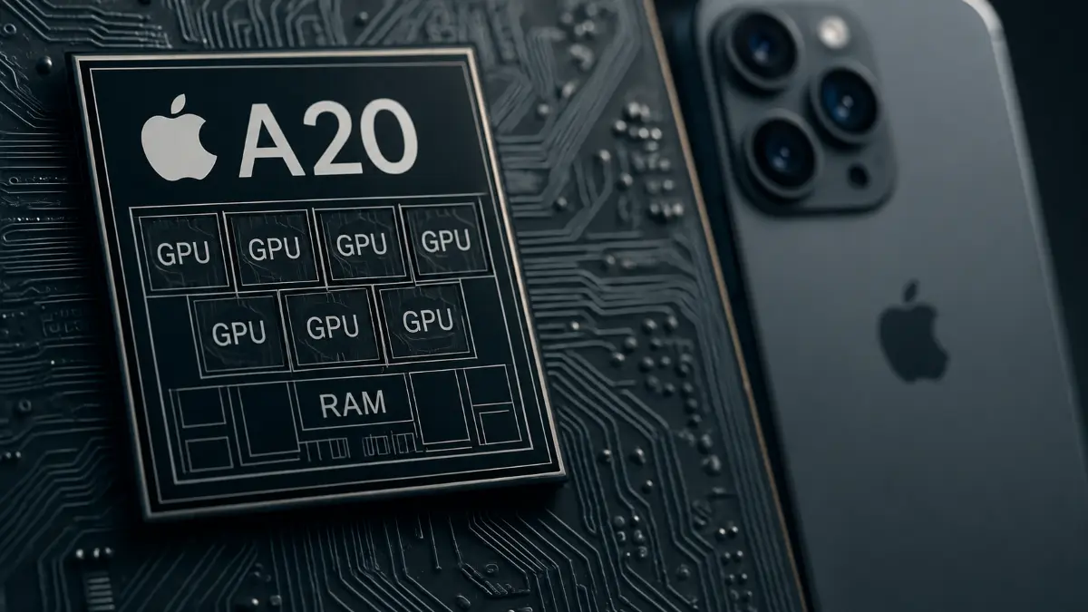 iPhone 18 Pro’s A20 Pro Chip Expected to Boost Graphics with 7 GPU Cores and Faster RAM