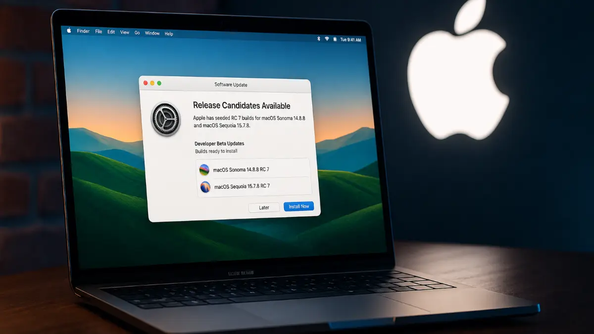 Apple Rolls Out Seventh Release Candidates for macOS Sonoma 14.8.8 and Sequoia 15.7.8