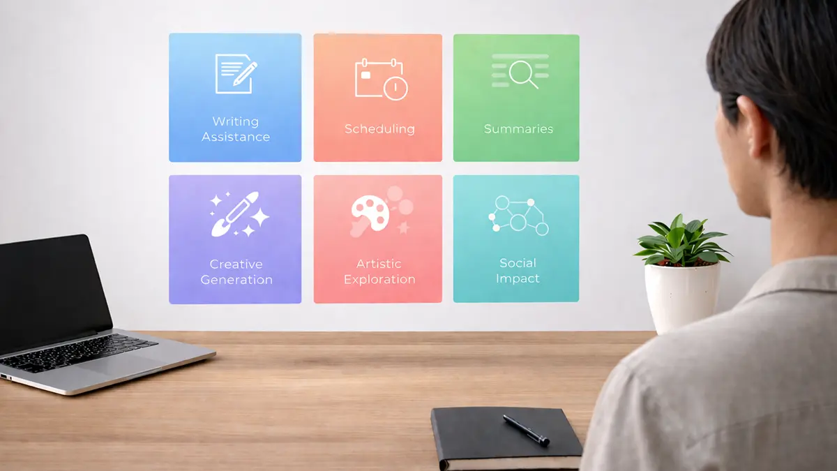 Artificial Intelligence Explained: How AI Systems Are Changing Work, Creativity and Society