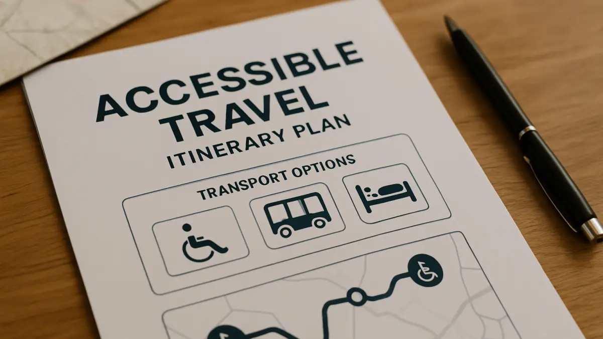 Design AI-Driven Accessible Travel Itineraries