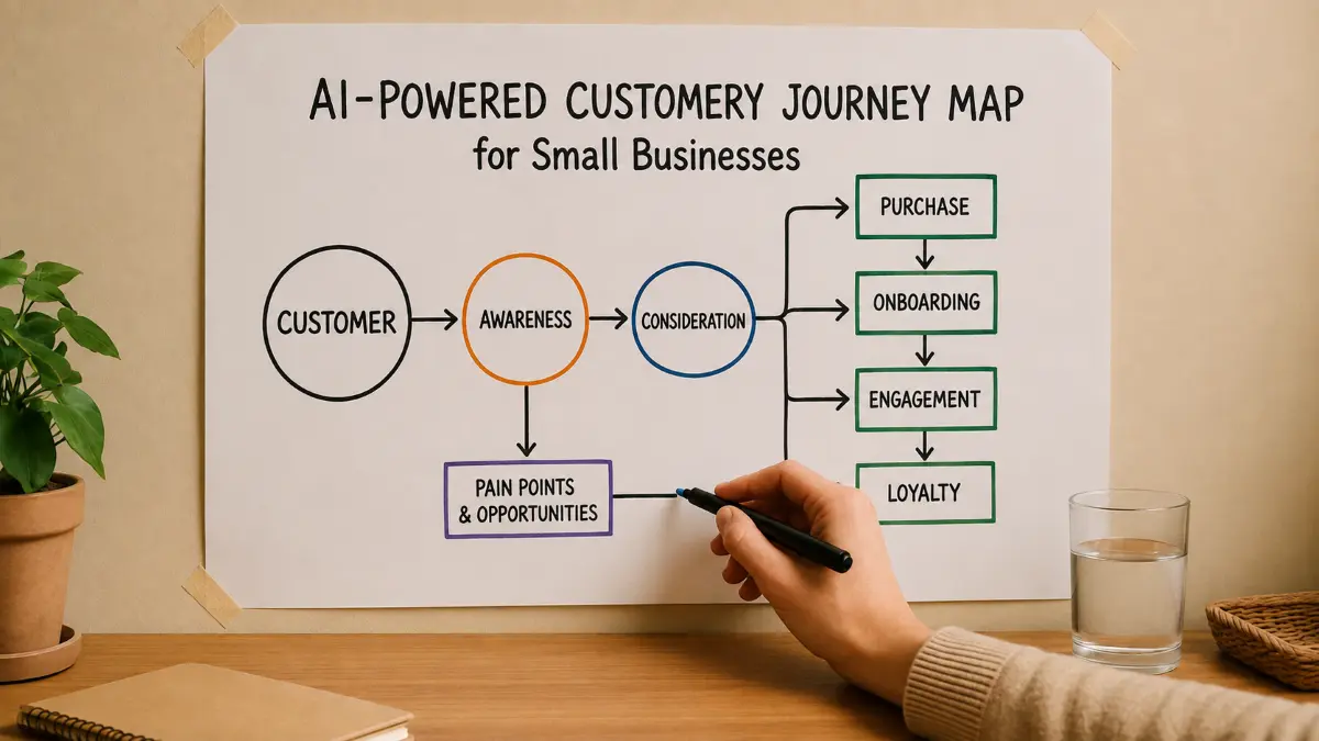 Design an AI-Powered Customer Journey Map for Small Businesses