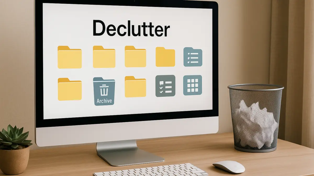 Build an AI-Powered Personalized Digital Declutter Plan