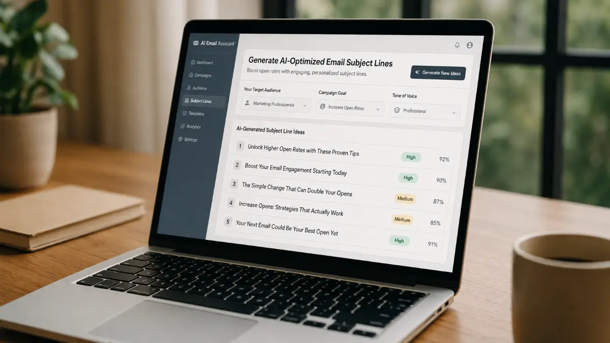 Generate AI-Optimized Email Subject Lines to Boost Open Rates