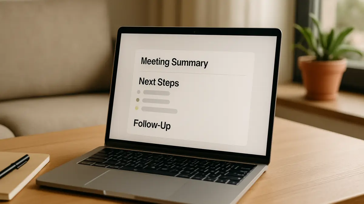 Build an AI-Powered Meeting Follow-Up Email Generator