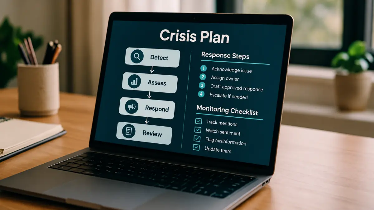 Design an AI-Driven Personalized Social Media Crisis Response Plan