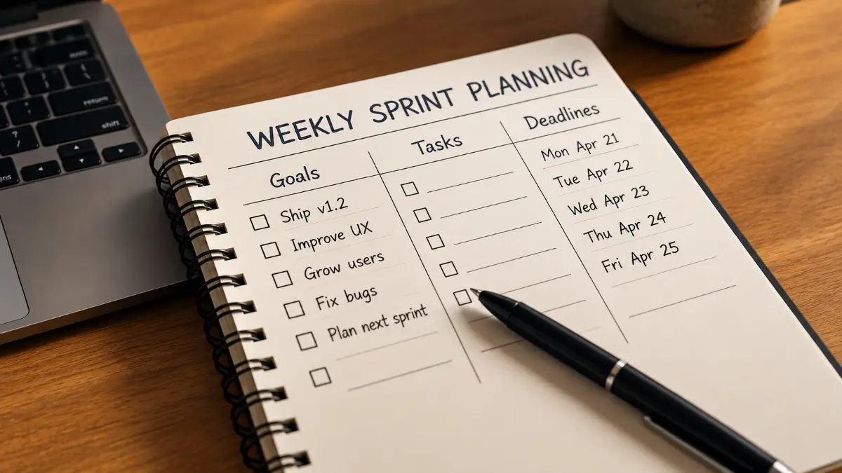 Create an AI-Powered Weekly Sprint Planning Template for Task Prioritization
