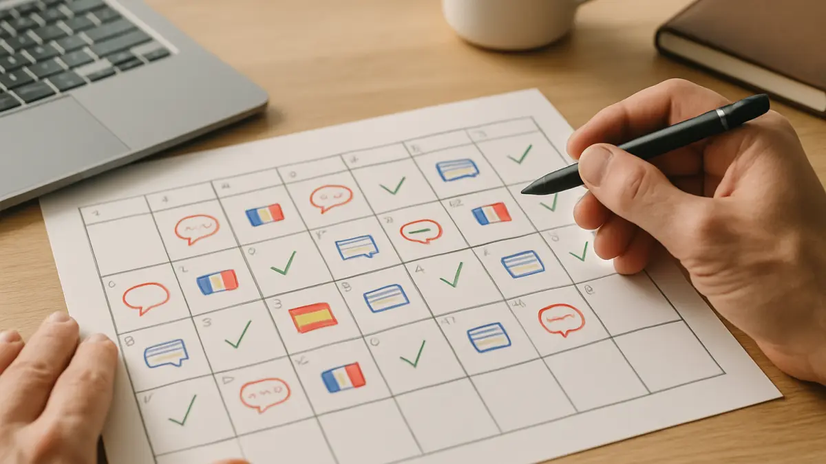 Build a Personalized Language Learning Schedule Using AI