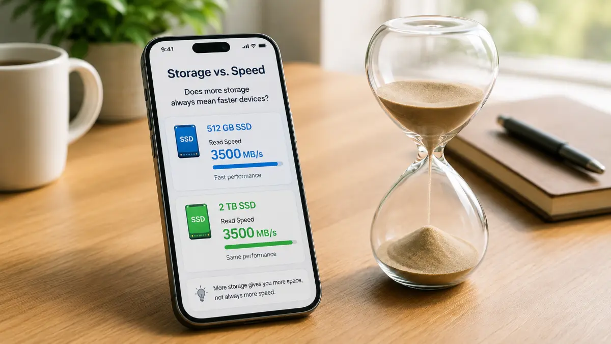 Does More Storage Always Mean Faster Devices?