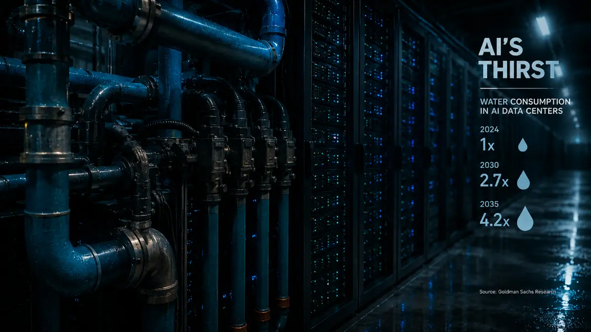 AI Could Use 600 Billion Gallons of Water by 2030 Amid Rising Data Center Power Needs