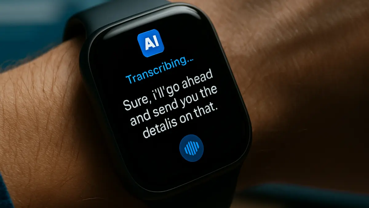 Apple Watch’s AI Transcription Raises Privacy Concerns Over Always-Listening Tech