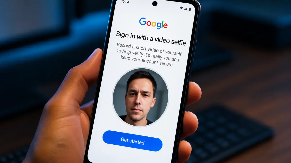 Google Pushes Video Selfies for Account Recovery Security
