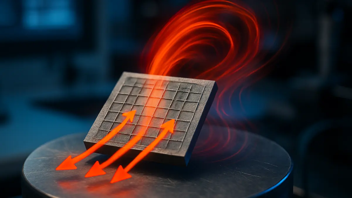 Programmable Material Steers Heat and Retains State Without Power