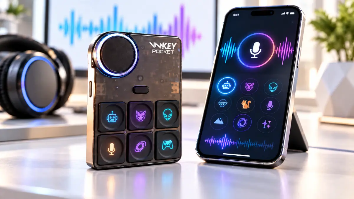 Voicemod launches compact real-time voice changer for phones