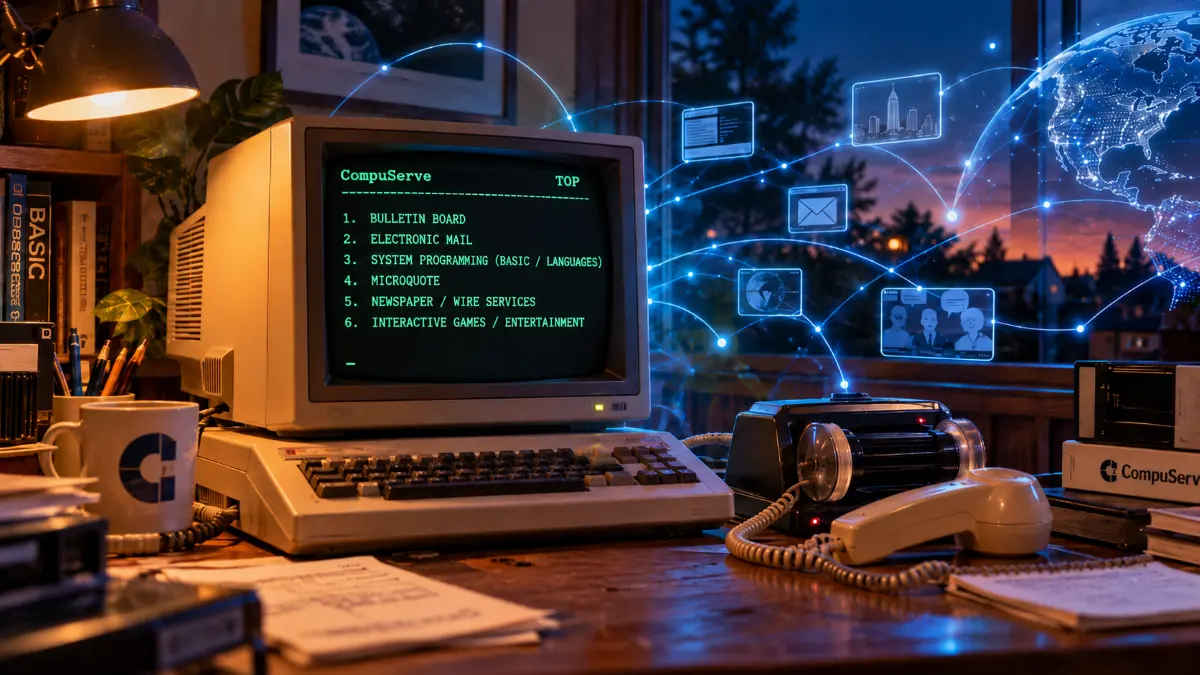 CompuServe’s MicroNET Launch and the Dawn of Consumer Online Services