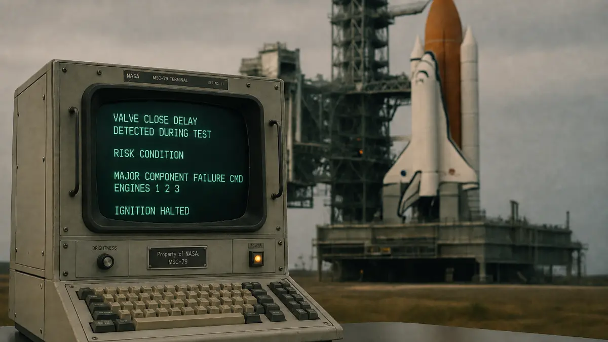 How a Computer Stopped the Space Shuttle Discovery in 1988