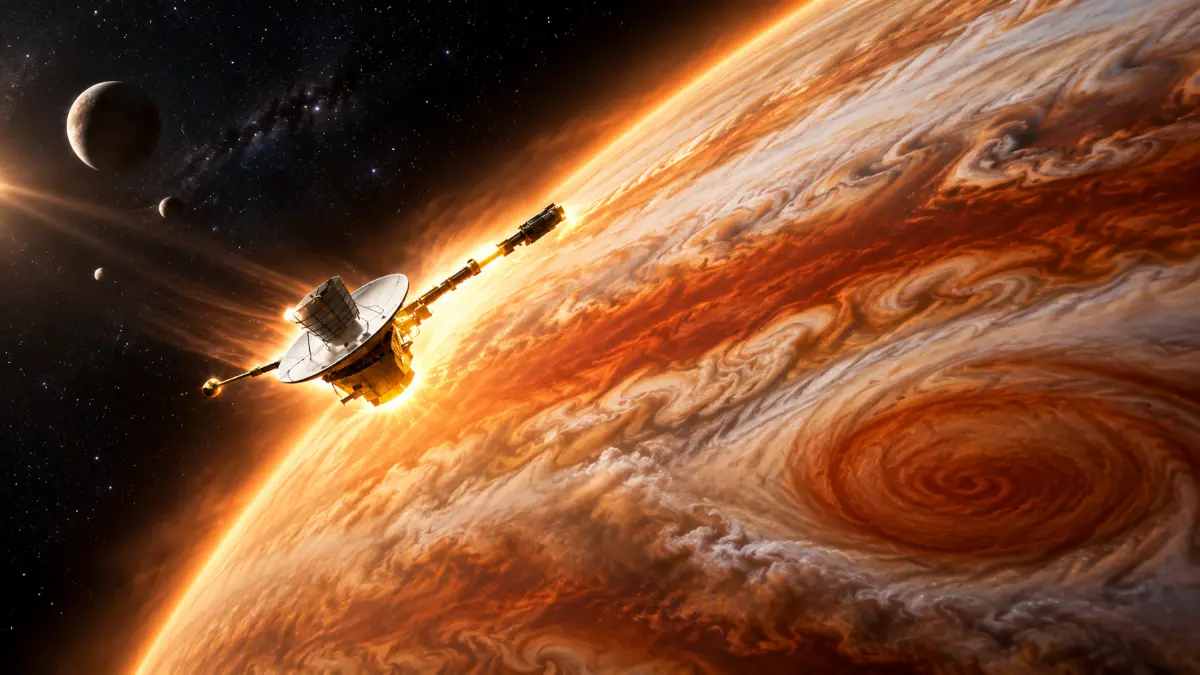 Galileo Spacecraft Ends Mission in Jupiter’s Atmosphere