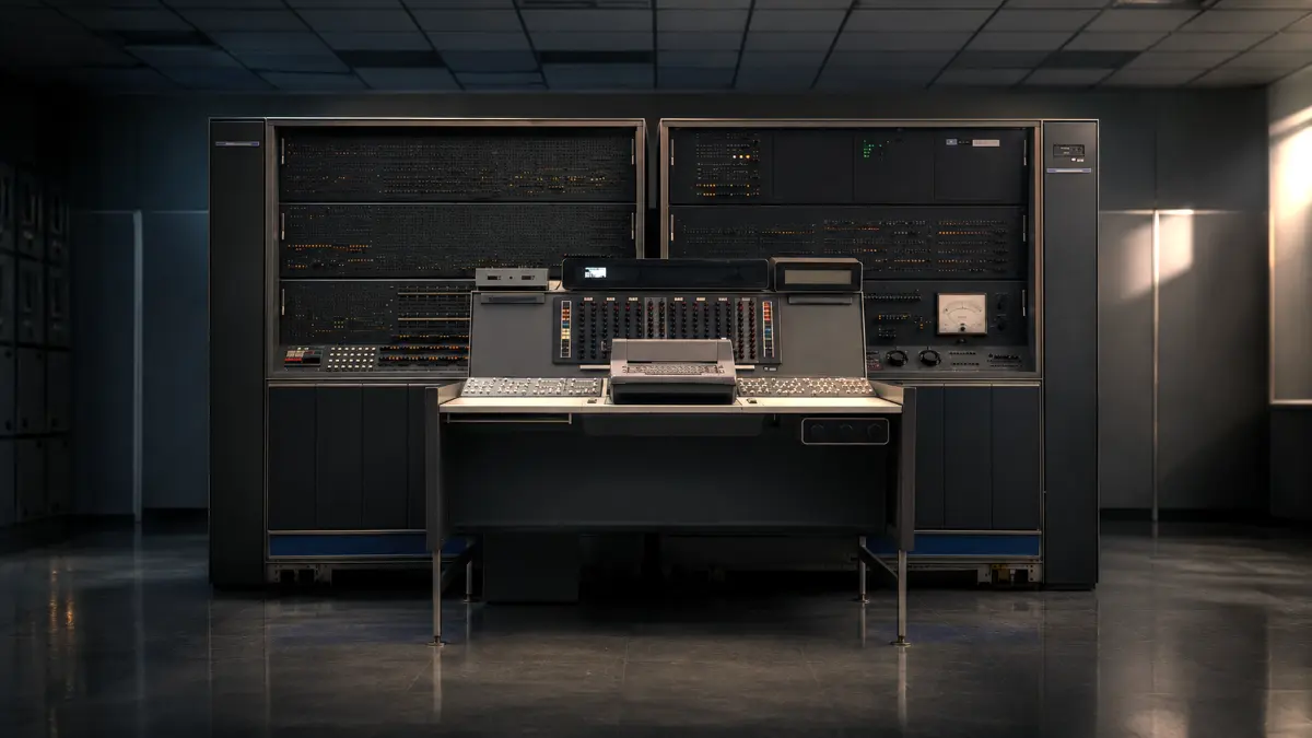 Decommissioning of the IBM 7030 Stretch Mainframe in 1980