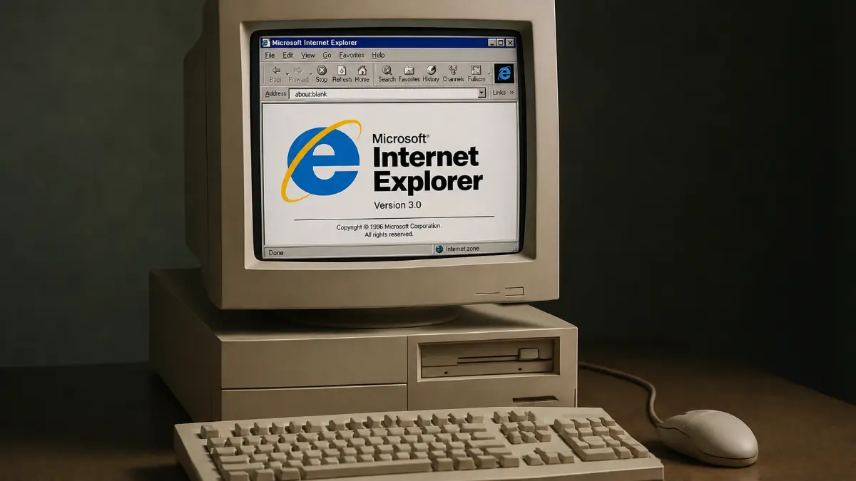 Internet Explorer 3.0 Launch and Its Impact on Web Browsing