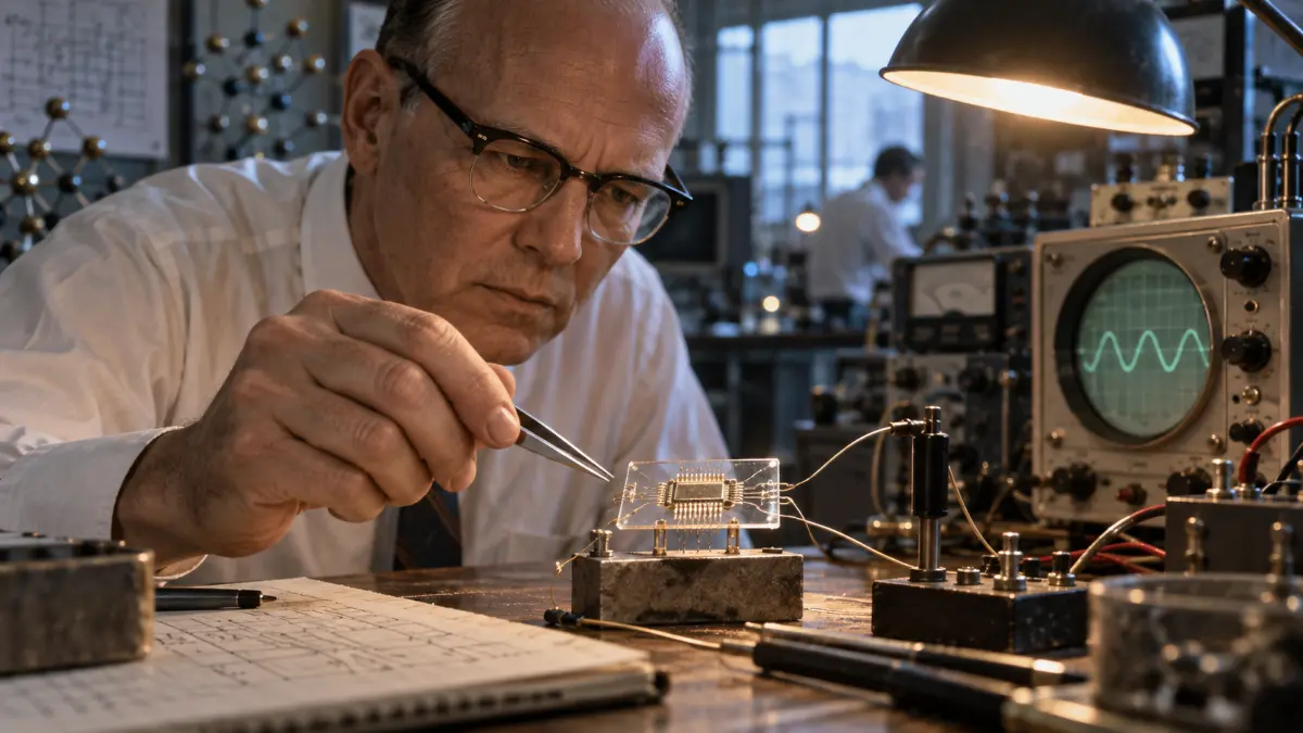 Jack Kilby’s Integrated Circuit Demo in 1958