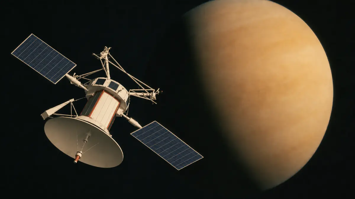 Magellan Space Probe Reaches Venus in 1990