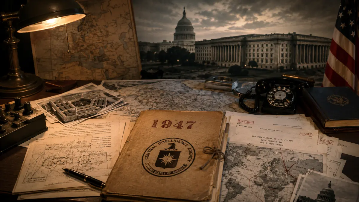 Creation of the CIA and U.S. Defense Structure in 1947