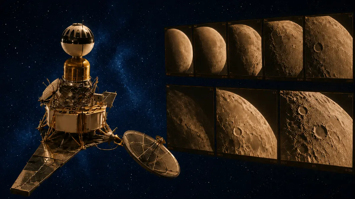 Ranger 7’s Lunar Photos Set New Imaging Standard