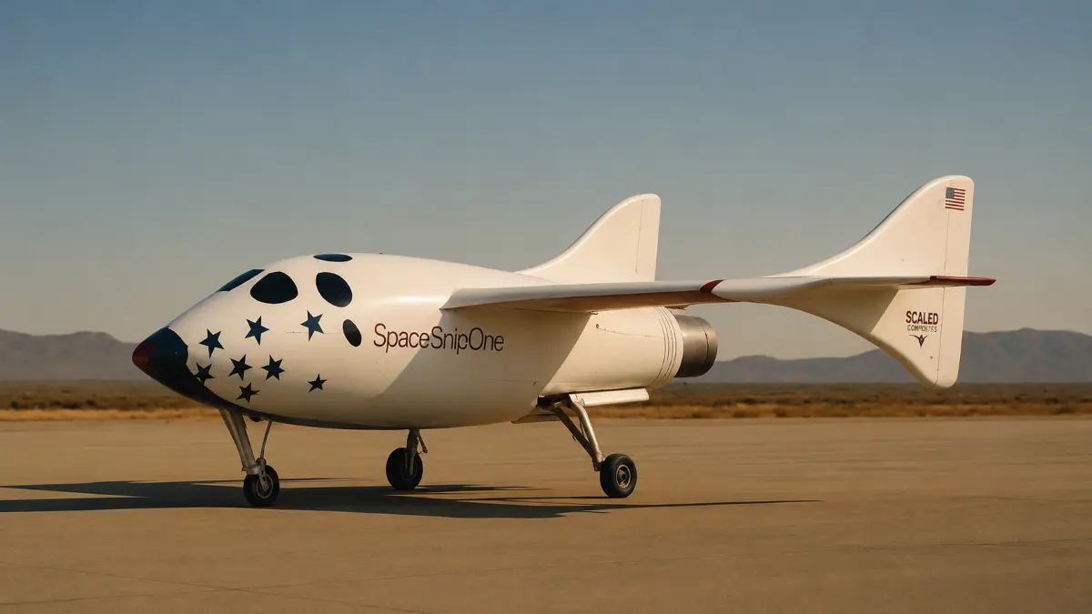 SpaceShipOne’s 2004 Private Spaceflight Breakthrough