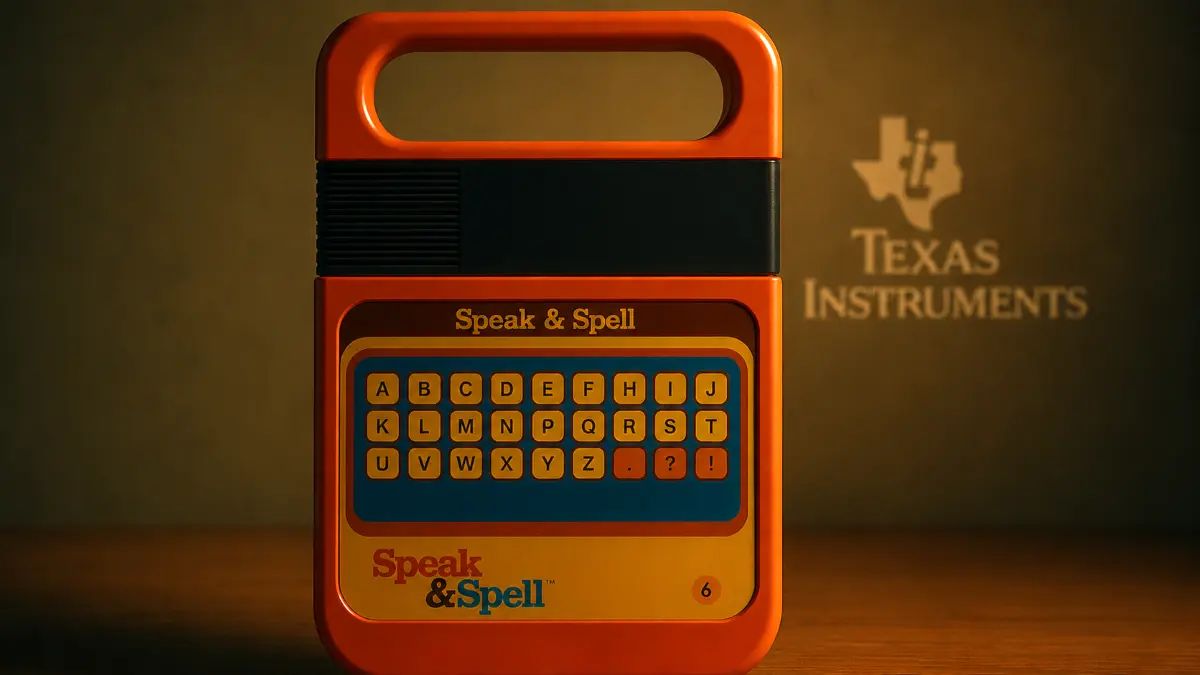 Speak & Spell’s Breakthrough in Digital Speech Technology