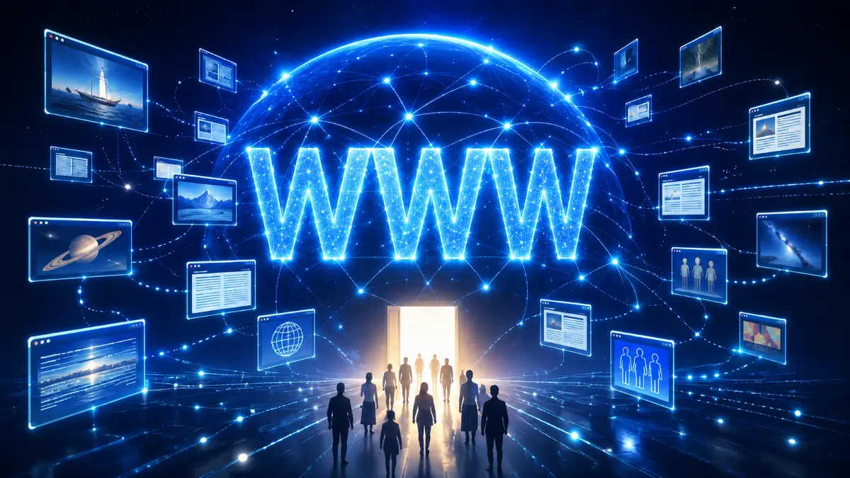 The World Wide Web Opens to the Public in 1991