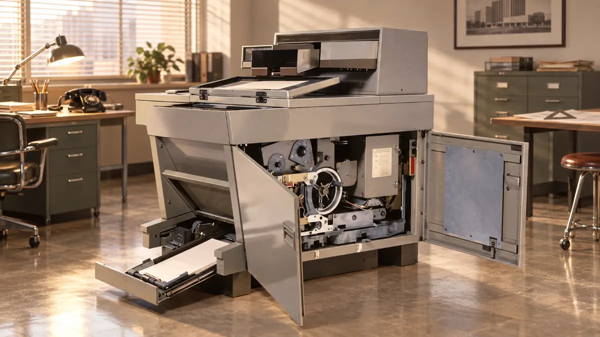 Xerox 914 Debuts as First Successful Photocopier in 1959