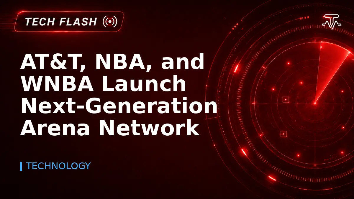 AT&T, NBA, and WNBA Launch Next-Generation Arena Network - Tech Flash