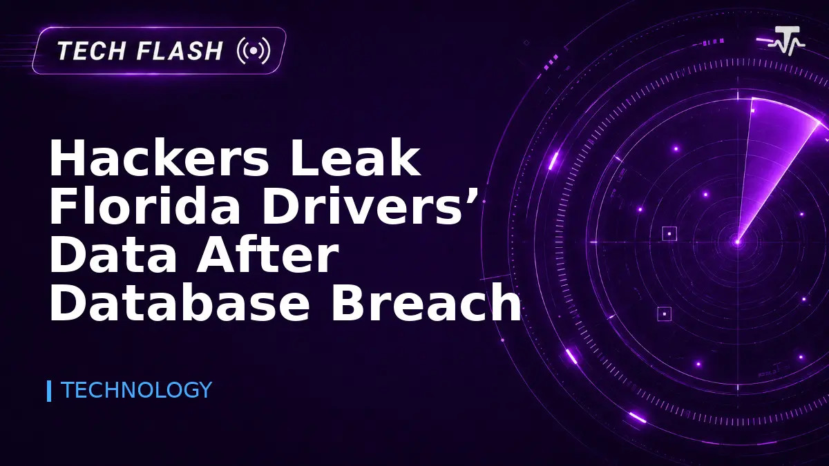 Hackers Leak Florida Drivers’ Data After Database Breach
