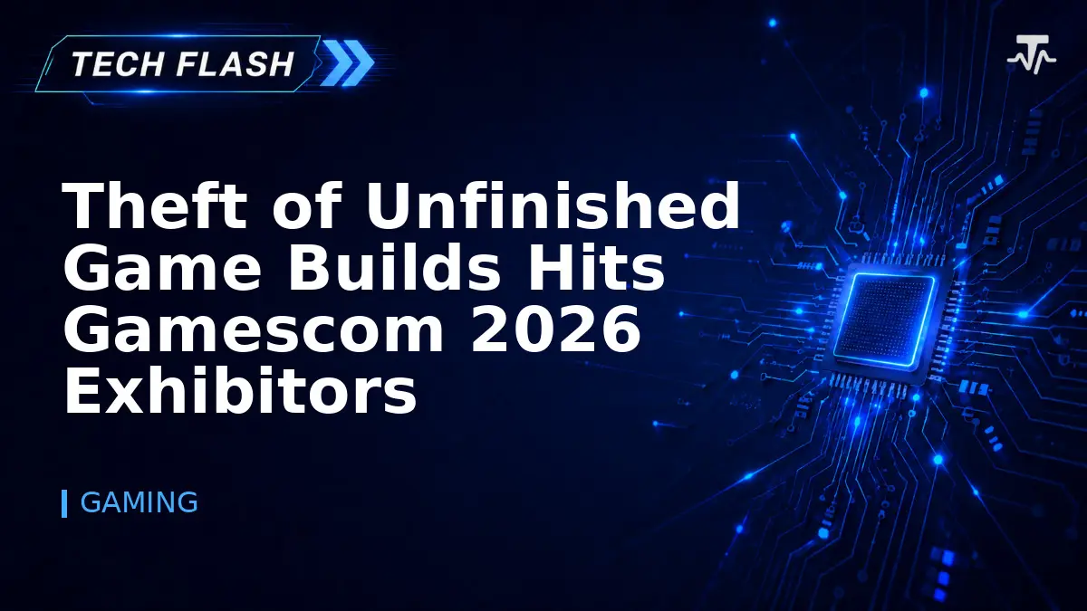Theft of Unfinished Game Builds Hits Gamescom 2026 Exhibitors