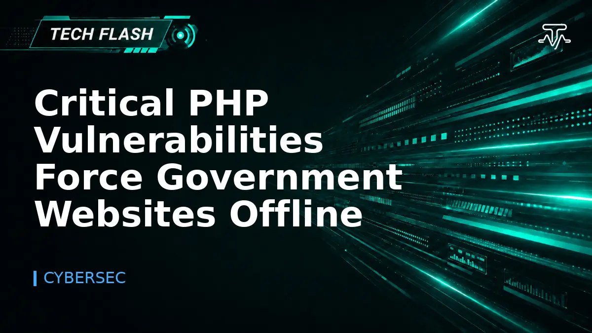 Critical PHP Vulnerabilities Force Government Websites Offline - Tech Flash