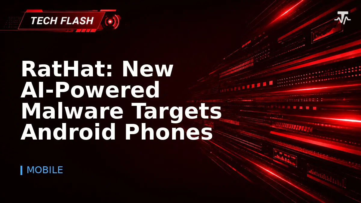 RatHat: New AI-Powered Malware Targets Android Phones - Tech Flash