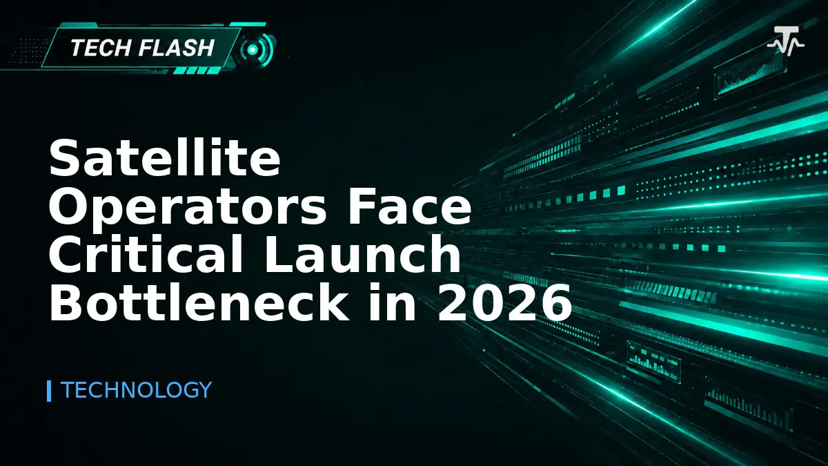 Satellite Operators Face Critical Launch Bottleneck in 2026