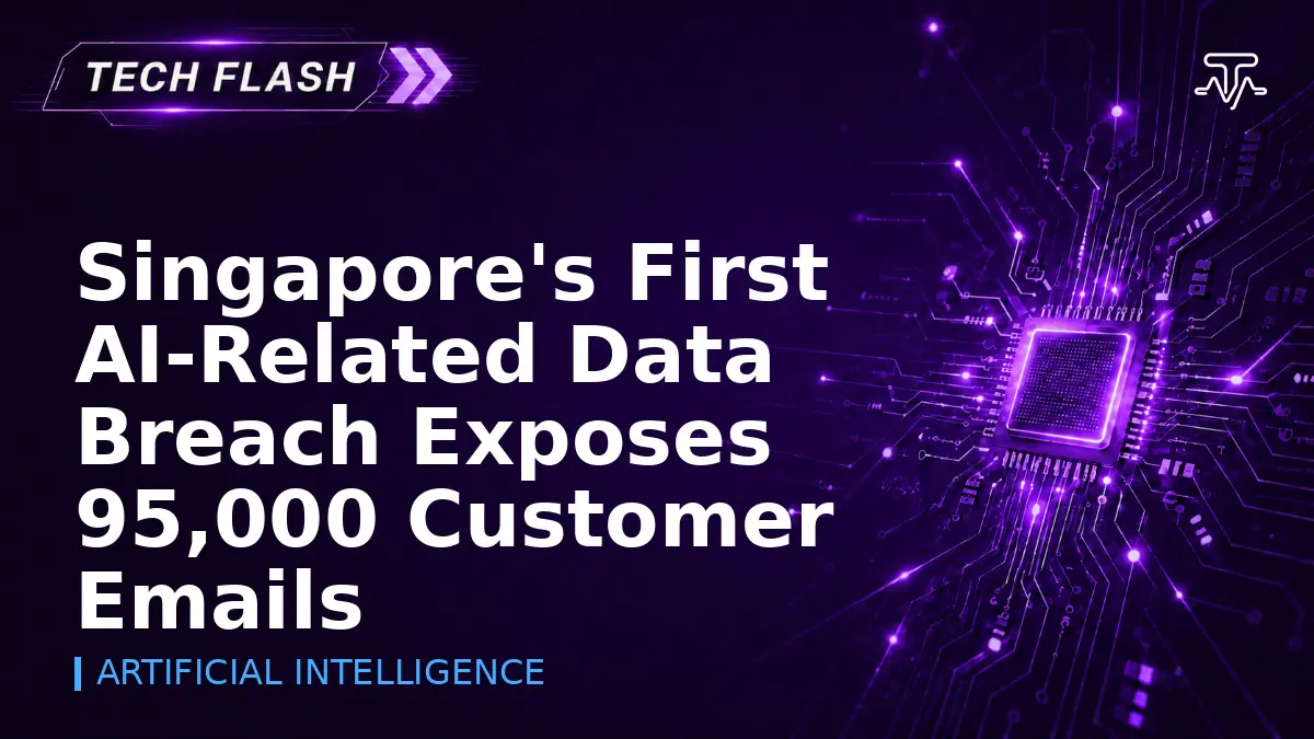 Singapore’s First AI-Related Data Breach Exposes 95,000 Customer Emails