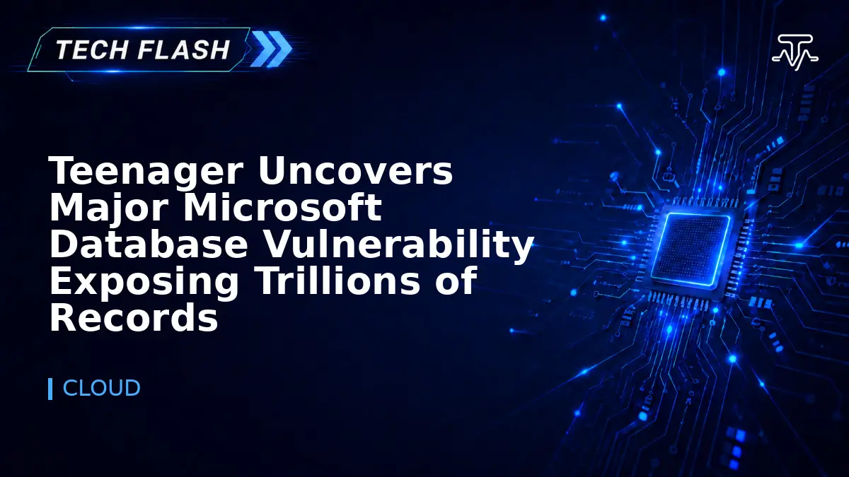 Teenager Uncovers Major Microsoft Database Vulnerability Exposing Trillions of Records