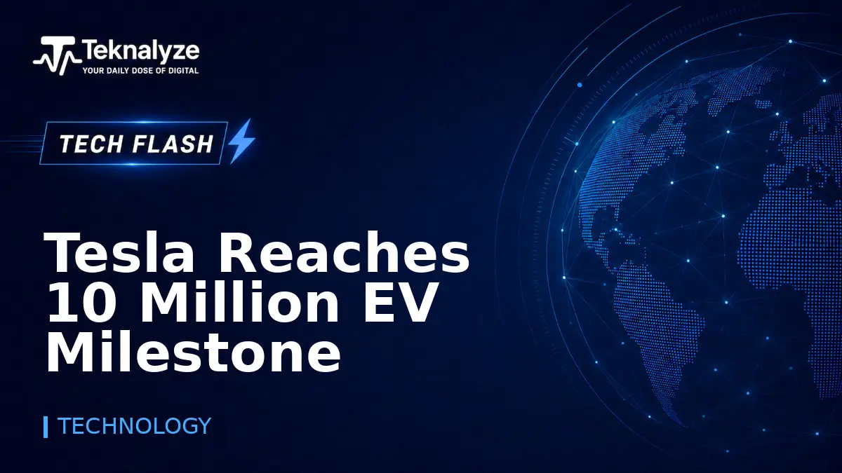 Tesla Hits 10 Million Electric Vehicles Produced