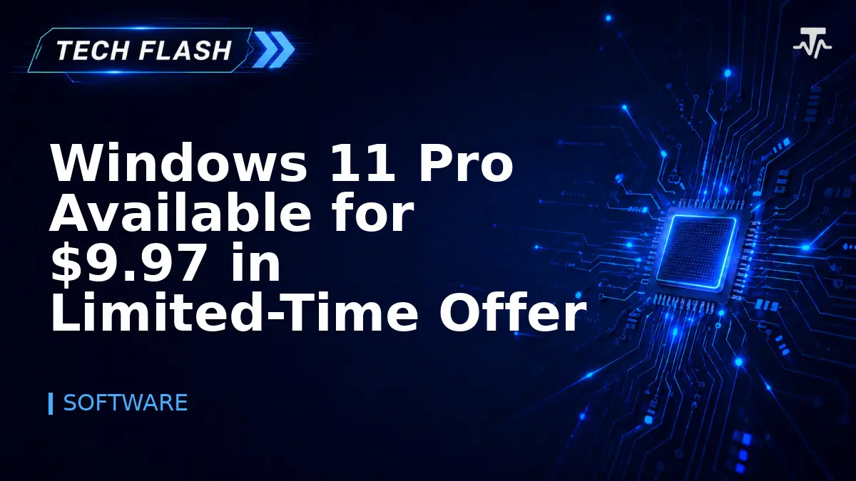 Windows 11 Pro Available for $9.97 in Limited-Time Offer